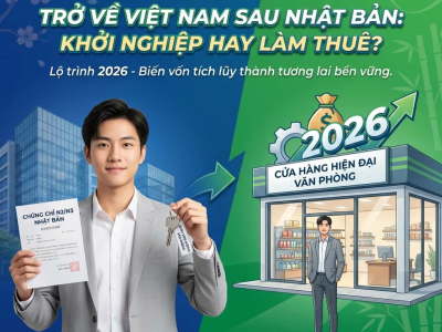 Về Nước Sau Đi Nhật Làm Gì? Lộ Trình Khởi Nghiệp Thành Công 2026